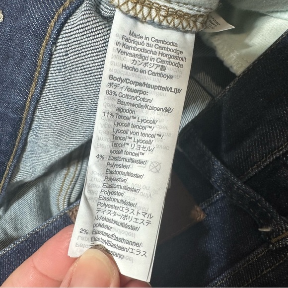 Madewell 9" Mid-Rise Skinny Jeans in Orland Wash: TENCEL Denim Edition SZ 31 - Picture 9 of 11